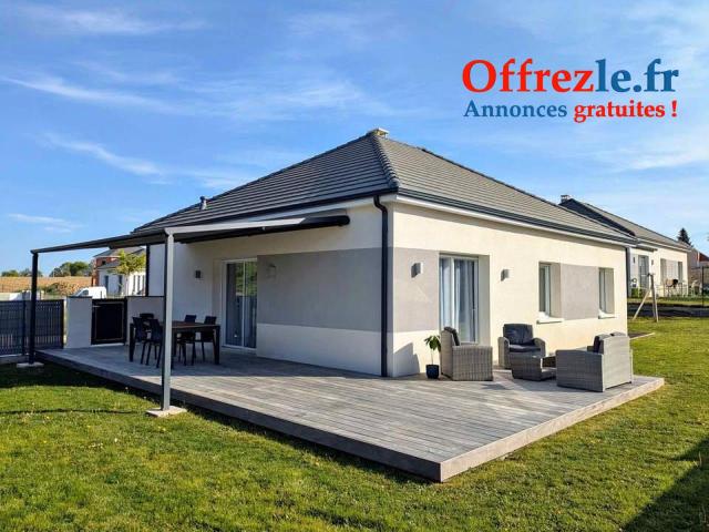 Maison de plain-pied construite en 2018 - 8