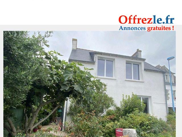 Vends maison dans petit port de pêche du finistère sud à lesconil
