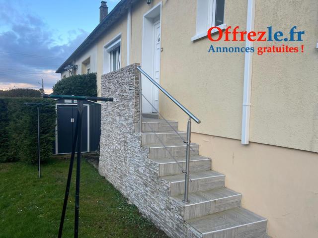 Maison mitoyenne de 80m2