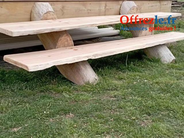 Vente ce chalet 20 M2, sans permis de construire ni dalle béton.