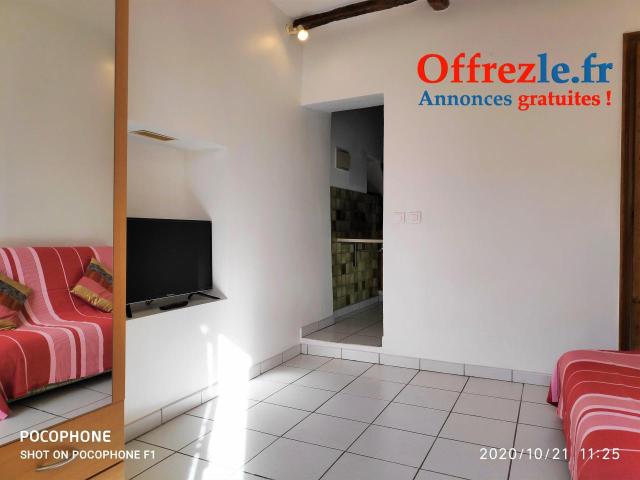PEYNIER LOUE STUDIO MEUBLE 20 m² POUR 1 PERSONNE