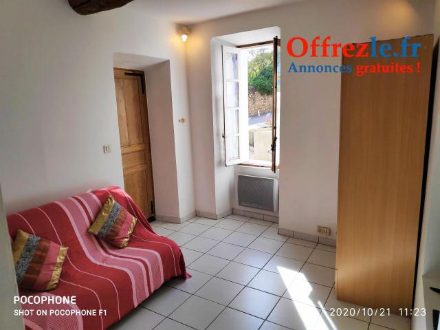 PEYNIER LOUE STUDIO MEUBLE 20 m² POUR 1 PERSONNE