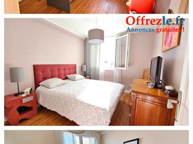 Bel appartement T4 traversant, vue dégagée plein sud sur les Pyrénées et sans vis à vis.